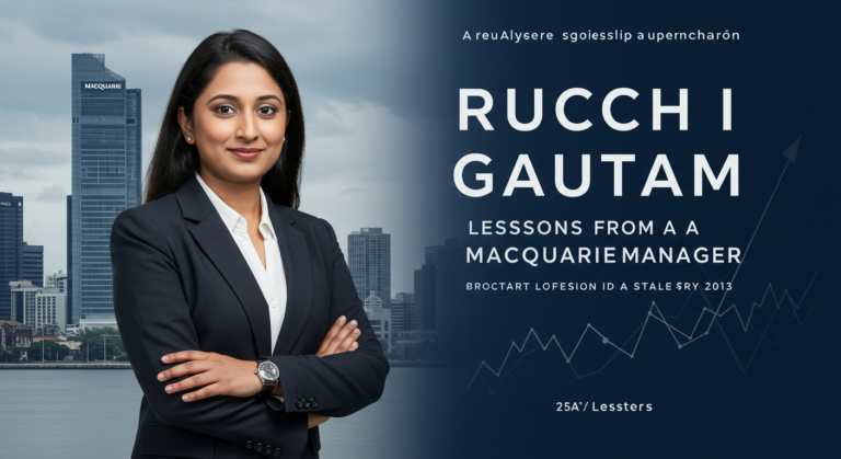 The Leadership Style of Ruchi Gautam: Lessons from a Macquarie Manager