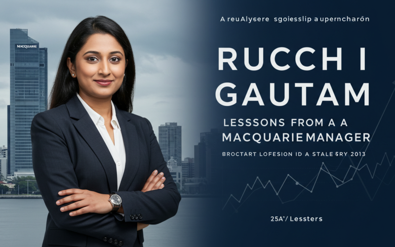 The Leadership Style of Ruchi Gautam: Lessons from a Macquarie Manager