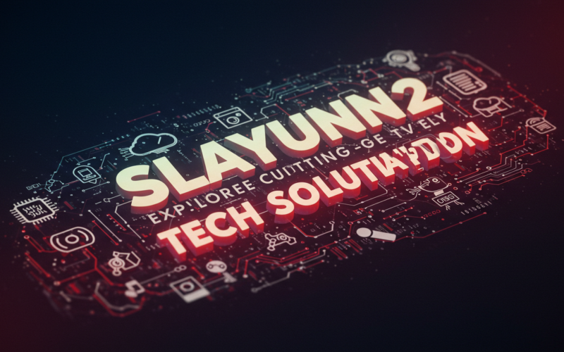 Slayunny2 | Explore Cutting-Edge Tech Solutions